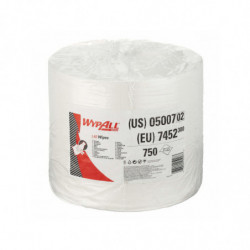 Протиральний паперовий матеріал у рулонах Kimberly-Clark WypAll L40 білого кольору 7452