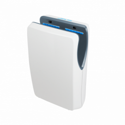 Сушарка для рук SMART ULTRA FAST JET 1500 W, білий пластик, клас захисту II.