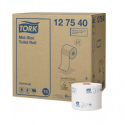 Туалетний папір у мінірулонах Tork Mid-size (Universal) 135 м. 1 сл. 127540