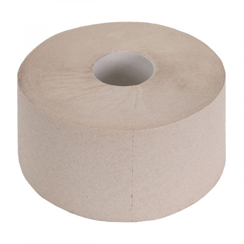 Чистий та Розумний, Туалетний папір в рулонах , 1- шар, 180 м, 1440 відривів, сірий