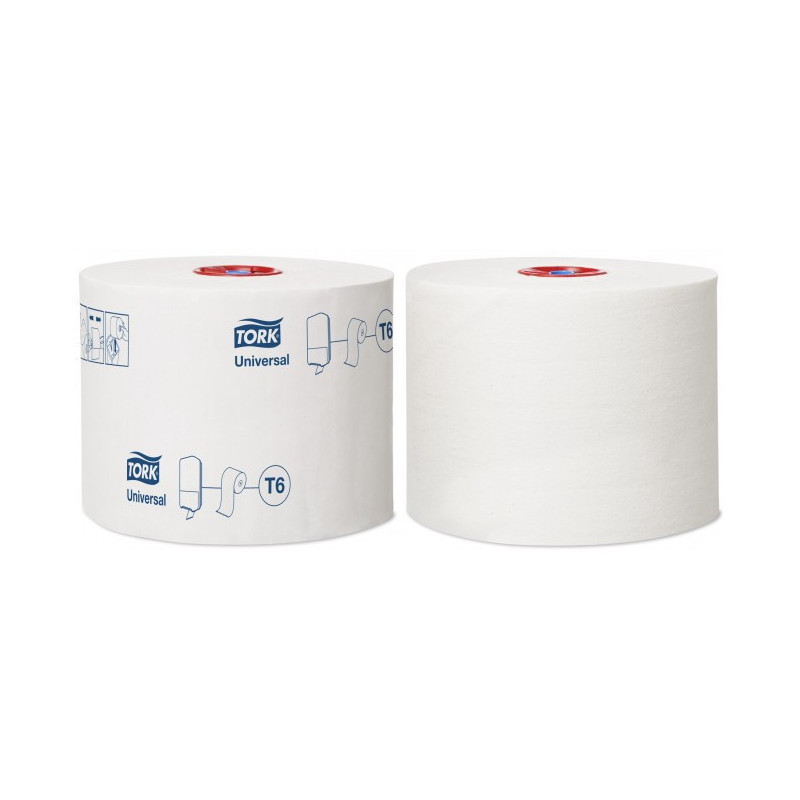 Туалетний папір у мінірулонах Tork Mid-size (Universal) 135 м. 1 сл. 127540