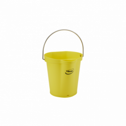 Vikan відро пластикове з металевою ручкою, 6л, жовтий