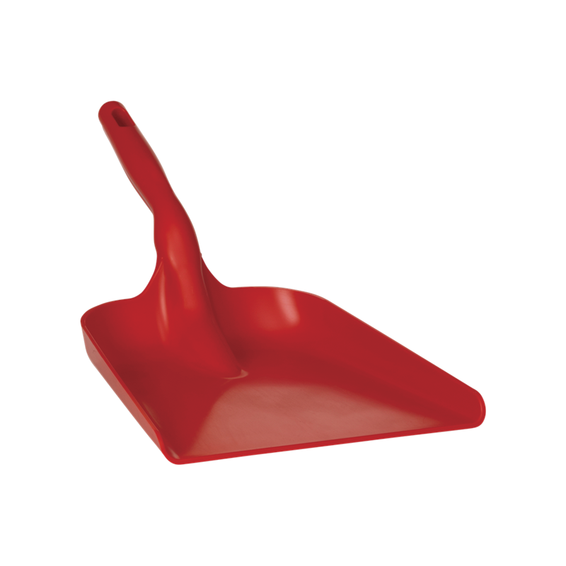 Vikan совок ручний пластиковий, 550мм, червоний