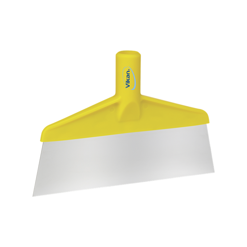 Vikan скребок з лезом з нержавіючої сталі для столу/підлоги , 260мм, жовтий