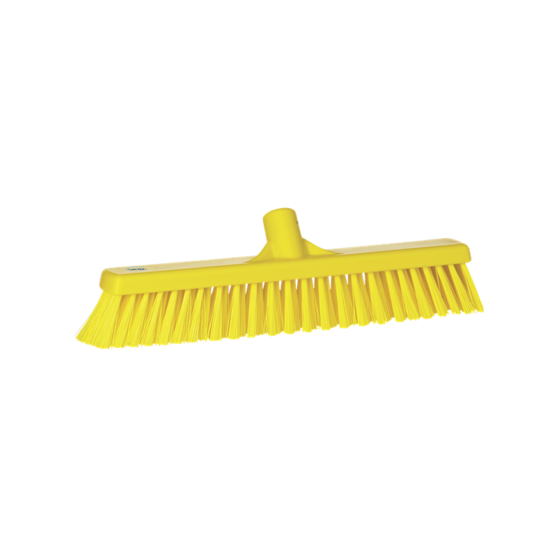 Vikan щітка для підмітання комбінована, 410мм, жовта