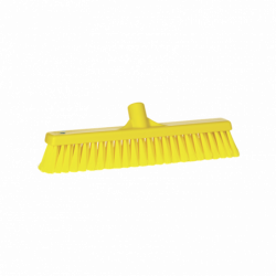 Vikan щітка для підмітання м"яка, 410мм, жовта