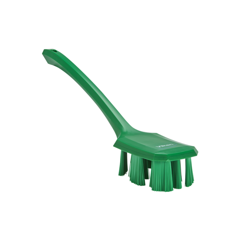 Vikan щітка ручна UST з довгою ручкою, жорстка, 395мм, зелена
