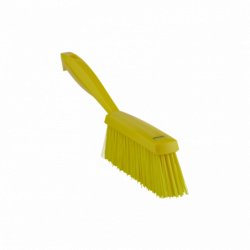 Vikan щітка ручна з довгим ворсом, середньої жорсткості, 330мм, жовта