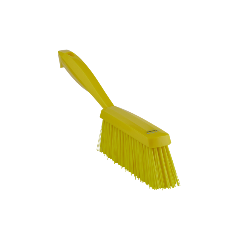 Vikan щітка ручна з довгим ворсом, середньої жорсткості, 330мм, жовта
