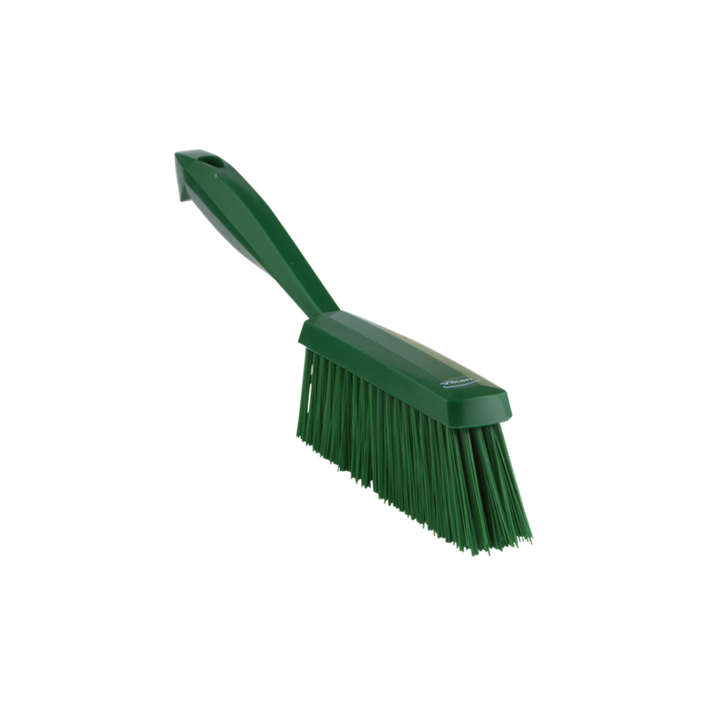 Vikan щітка ручна з довгим ворсом, середньої жорсткості, 330мм, зелена