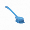 Vikan щітка ручна з довгою ручкою, жорстка, 415мм, синя