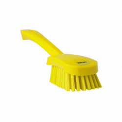 Vikan щітка ручна з короткою ручкою, жорстка, 270мм, жовта