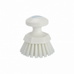 Vikan щітка ручна кругла, жорстка, 110мм, біла