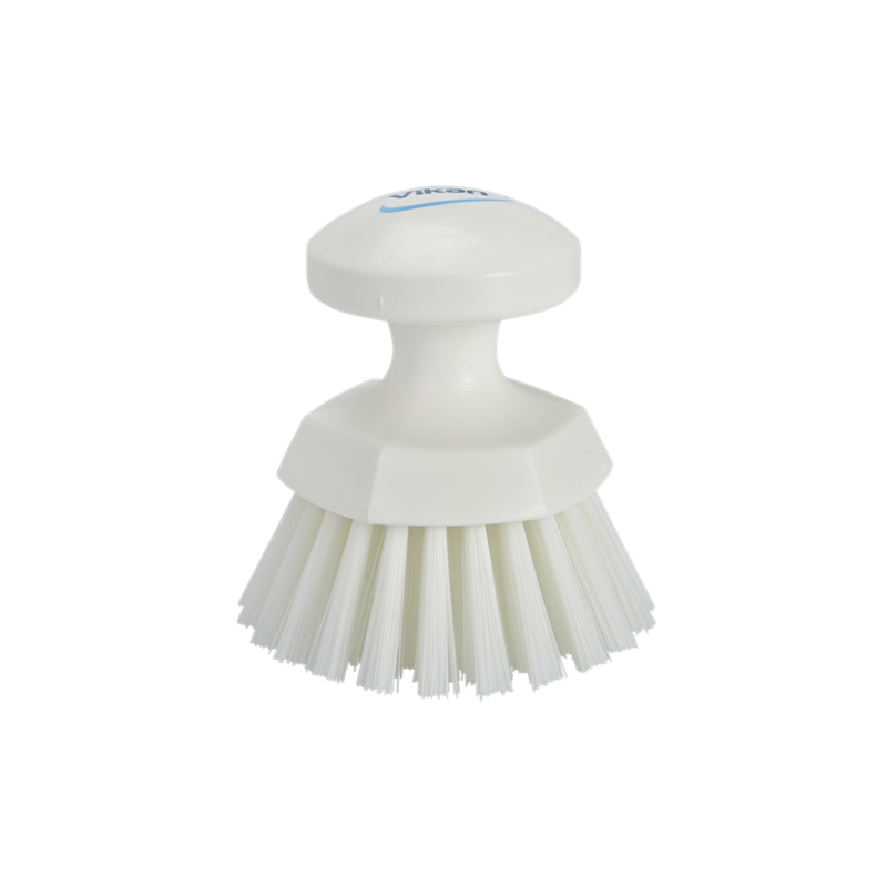 Vikan щітка ручна кругла, жорстка, 110мм, біла