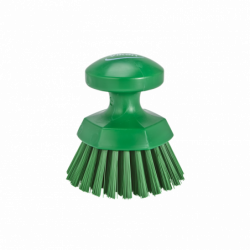 Vikan щітка ручна кругла, жорстка, 110мм, зелена