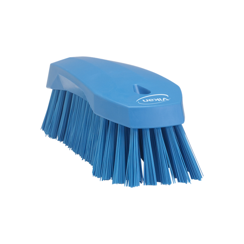 Vikan щітка ручна, жорстка, 200мм, синя