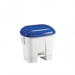 Контейнер для сміття Filmop Sirius з синьою кришкою та педаллю, 30 л