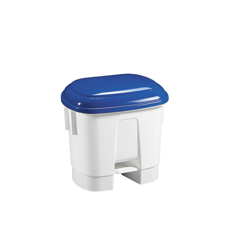 Контейнер для сміття Filmop Sirius з синьою кришкою та педаллю, 30 л
