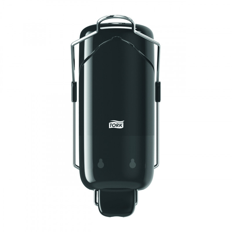 Дозатор для рідкого мила Tork з ліктьовим приводом 1 л, чорний, 560108/560109