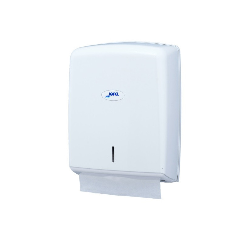 Диспенсер Jofel Valor для листових рушників Z-скадивання, білий AH37000