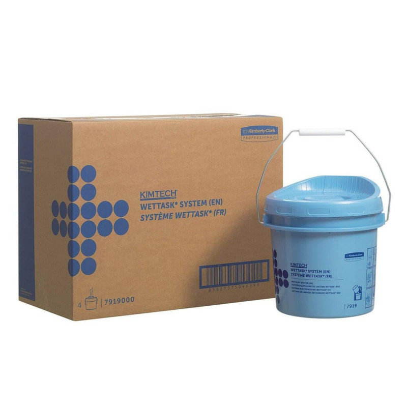 Диспенсер-відро Kimberly-Clark Wettask для матеріалу для протирання Kimtech Wettask 7919