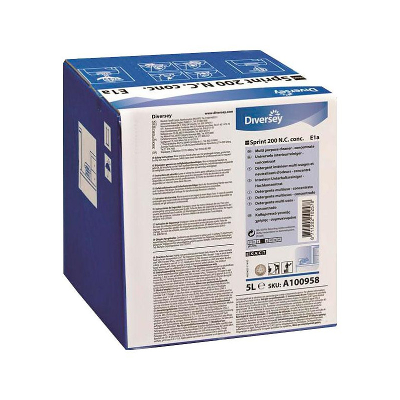 Засіб для миття скляних та дзеркальних поверхонь Diversey TASKI Sprint Glass J-Flex, 1,5 л