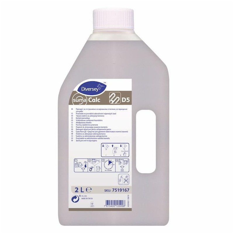 Засіб для видалення вапняного нальоту Diversey Suma Calc D5, 2 л
