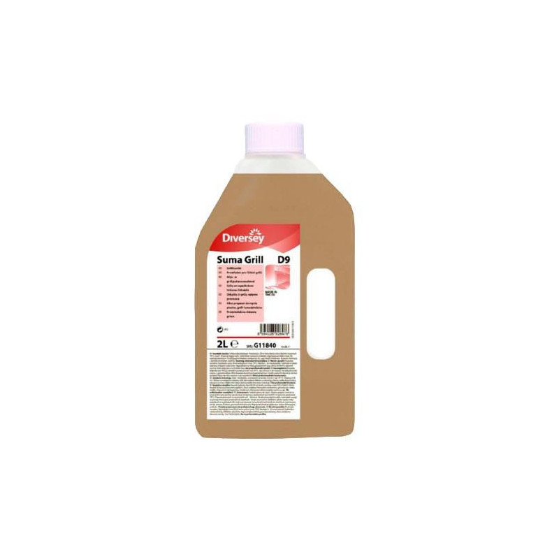Засіб для чищення печей і грилів Diversey Suma Grill D9, 2 л