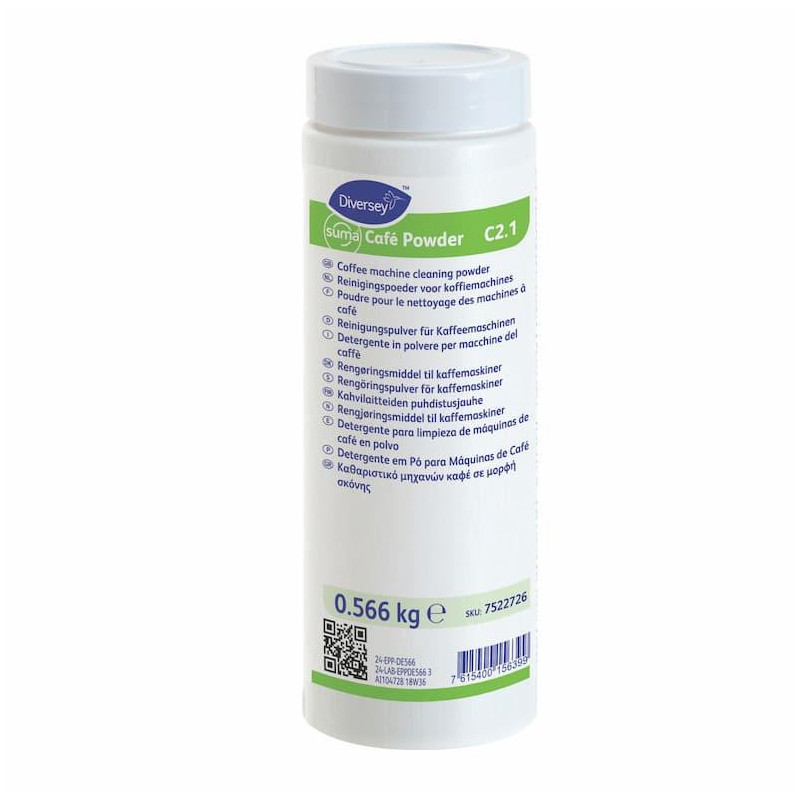 Порошковий засіб Diversey Suma Café Powder C2.1 для очищення кавомашин, 566 гр