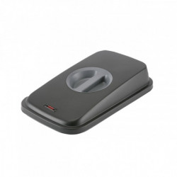 Кришка для контейнера для сміття Vileda Professional Гео, чорна