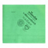 Серветка з мікроволокна Vileda Professional р-МікронКвік для прибирання, зелена, 40x38 см, 1 шт