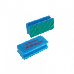 Губка Vileda Professional ПурАктив для дбайливого очищення поверхонь, синя, 14х6,3х4,5 см, 1 шт