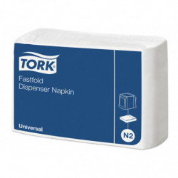 Серветки для диспенсерів Tork, N2, 25х30, 1 шар, 300 шт.  10933