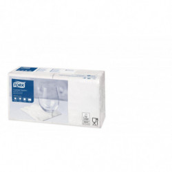 Серветки білі Tork, 24*24 2 шари, 200 шт., Австрія 477534