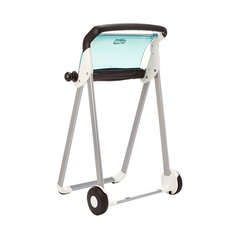 Hапальний диспенсер для матеріалів у рулонах Tork, білий/блакитний. 652000