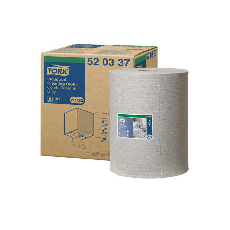 Нетканий матеріал у рулоні Tork. Для видалення олії та жиру 520337