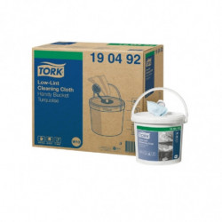 Тканинний безворсовий протирковий матеріал у відрі Tork. Для дезінфекції приміщень. 190492