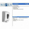 Дозатор для рідкого мила Nofer Series 03036.W