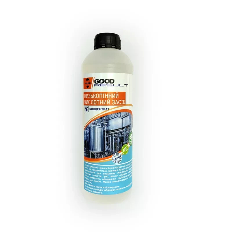 Засіб для видалення особливо складних забруднень у ванній кімнаті 1 л ТМ Чисте світло (150820)