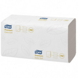 Паперові рушники Tork Xpress Multifold, суперм'які (Premium) 110 аркушів, 2 шари 100288
