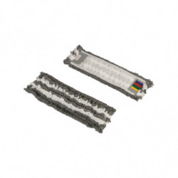 МОП ПЛОСЬКИЙ CLACK НА ЗАЖИМАХ З МІКРОФІБРОЮ 40х11 СМ VDM 3720/MF