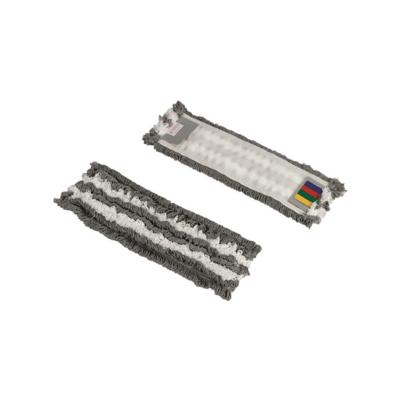 МОП ПЛОСЬКИЙ CLACK НА ЗАЖИМАХ З МІКРОФІБРОЮ 40х11 СМ VDM 3720/MF