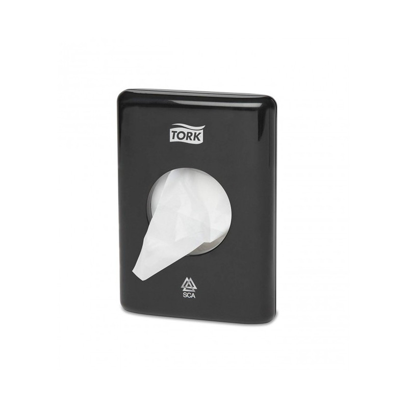 Тримач для гігієнічних пакетів Tork, чорний 566008