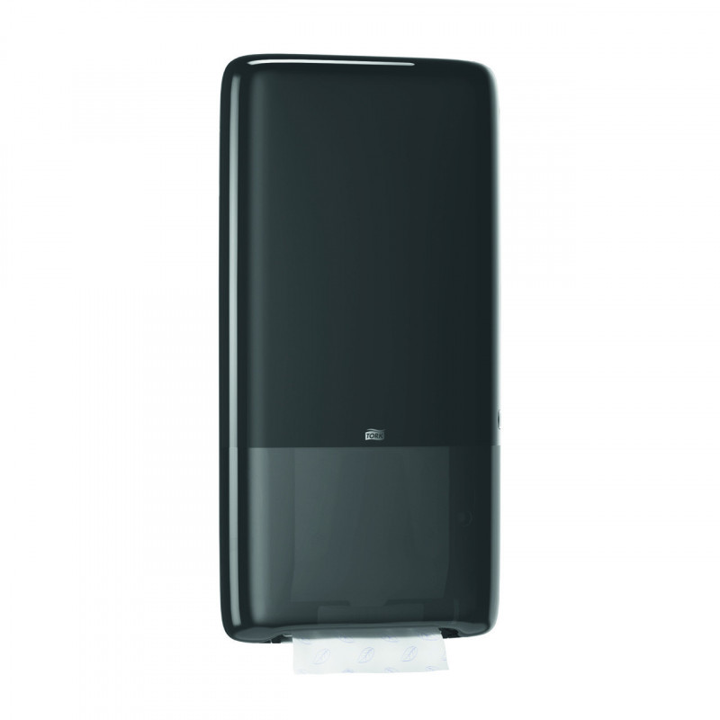 Тримач паперових рушників Tork PeakServe® чорний 552508