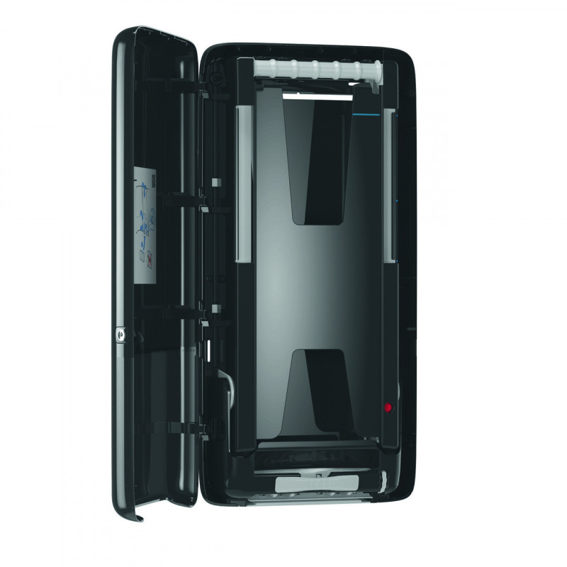 Тримач паперових рушників Tork PeakServe® чорний 552508