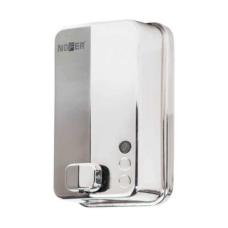 ДИСПЕНСЕР ДЛЯ МИЛА NOFER З НІЖАВІЮЩ. СТАЛІ ГЛЯНЦЕВИЙ 1200 МЛ. 03050.В