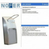 Дозатор для рідкого мила з ліктьовим приводом Nofer Maxclean 03013.S