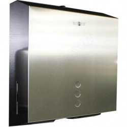 МАТОВИЙ ДИСПЕНСЕР ДЛЯ БУМАЖНИХ ПОЛОТЕНЬ З НЕРЖАВОЇ СТАЛІ NOFER 04006.S