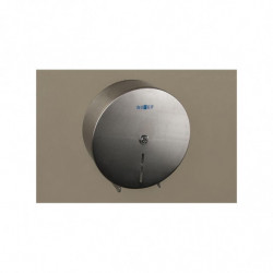 ХРУГИЙ БІЛИЙ ДИСПЕНСЕР З СТАЛІ ДЛЯ ТУАЛІТНОЇ БУМАГІ NOFER 05006.W