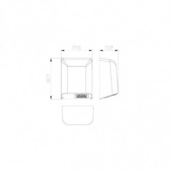 Сушарка для рук Nofer BigFlow 01451.B